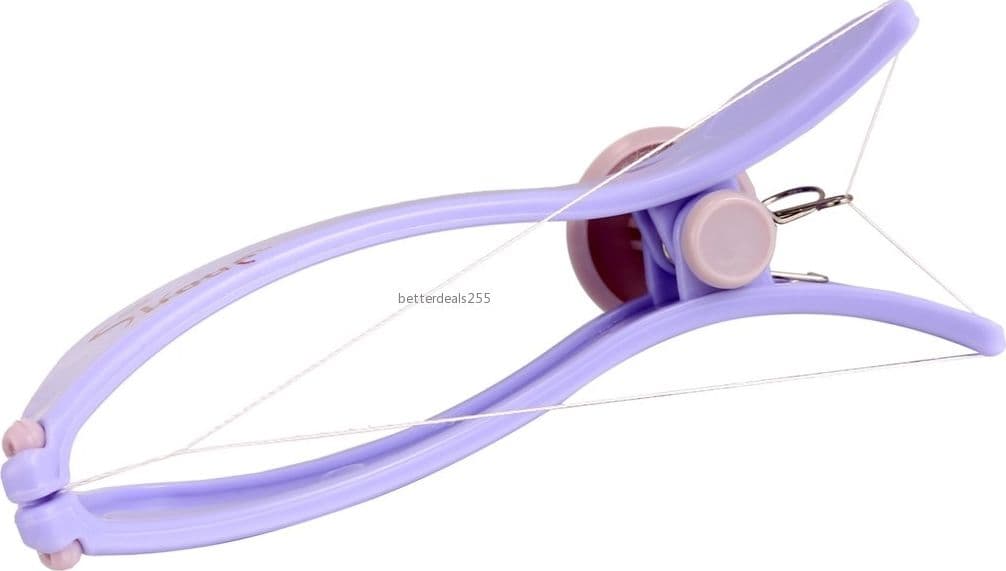 DEPILATORE EPILATORE DONNA RIMUOVI PELI VISO ROLLER A MOLLA FILO ARABO SLIQUE - 7