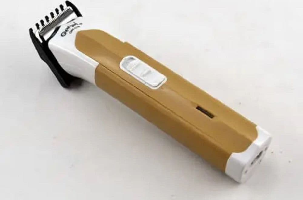 TAGLIACAPELLI BARBA TRIMMER ELETTRICO RICARICABILE PROFESSIONALE GM676 A BATTERIA - 9