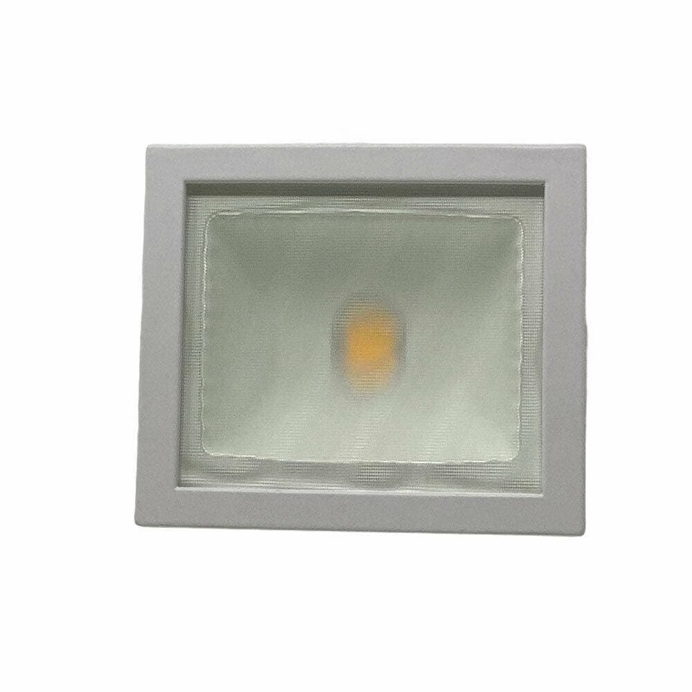 FARO PROIETTORE ORIENTABILE 30W LUCE 6500K 4000K FARETTO LED COB BINARIO F30W-6A - 3