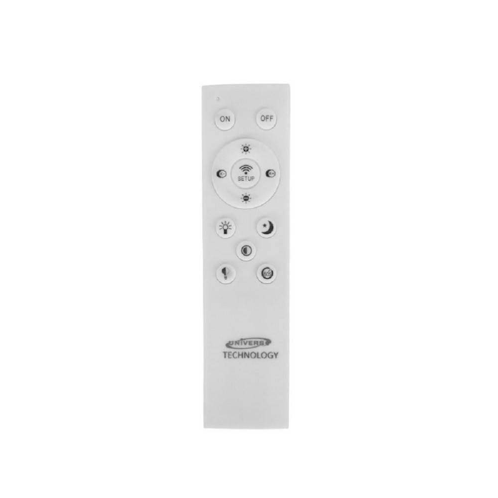 PLAFONIERA 166 WATT LAMPADARIO SOFFITTO MILLE UNA NOTTE 3 TONI LUCE TELECOMANDO - 5