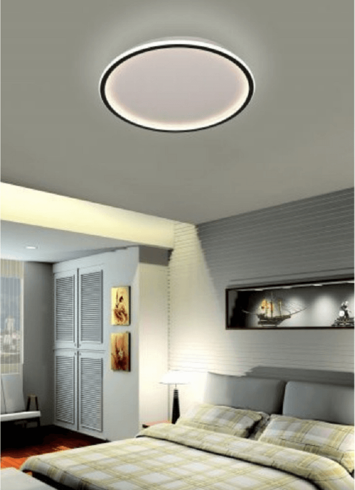 PLAFONIERA A LED MODERNA DA SOFFITTO TONDA 43WATT LUCE FREDDA NATURALE CALDA C13 – Bianco Freddo – TrAdE Shop Traesio –