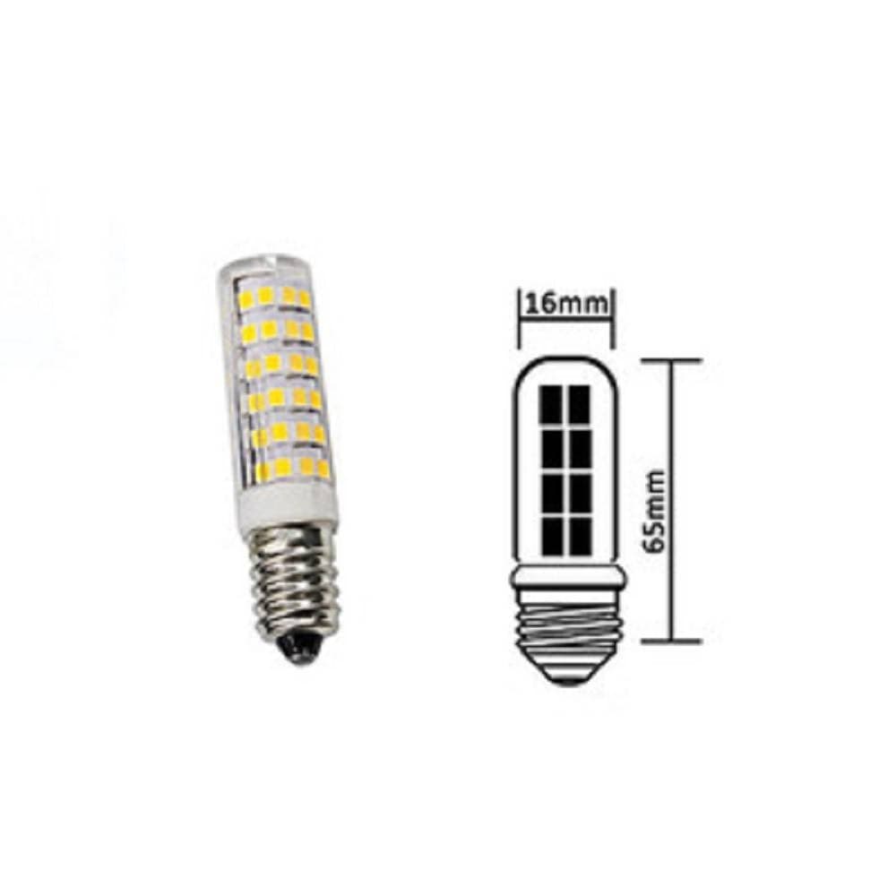 LAMPADINA LED E14 6 W LUCE BIANCA FREDDA 6500K NATURAL 4000K CALDA 3000K - 4