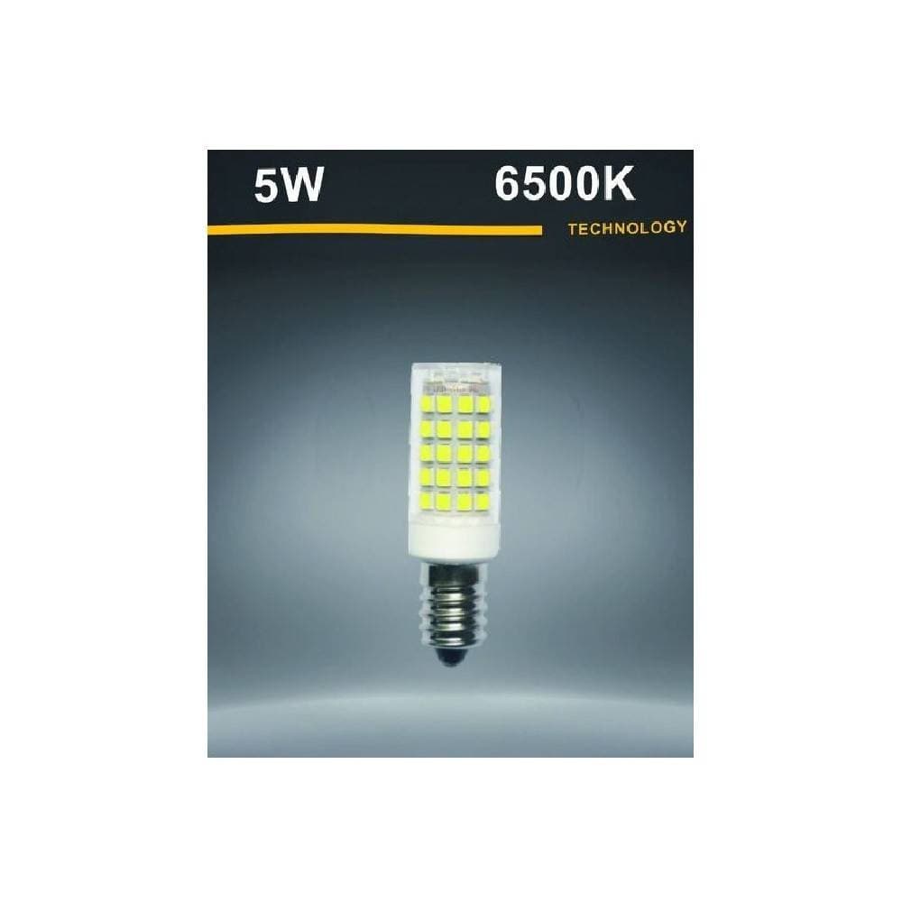 LAMPADINA LED E14 5 WATT TONI DI LUCE CALDA 3000K FREDDA 6500K NATURALE 4000K - 5