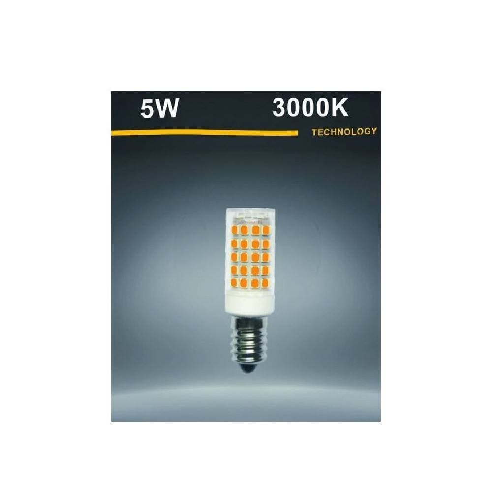 LAMPADINA LED E14 5 WATT TONI DI LUCE CALDA 3000K FREDDA 6500K NATURALE 4000K - 4
