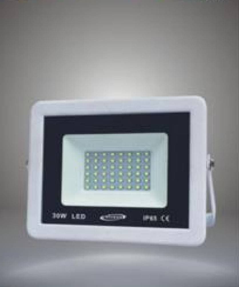 FARETTO LED ESTERNO BIANCO LUCE NATURALE CALDA FREDDA 30W ANTIPIOGGIA F30W-B1 - 3