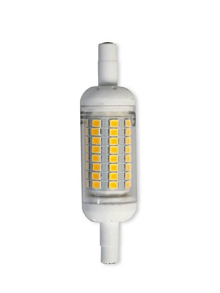 LAMPADINA LED SMD R7S 6 WATT LAMPADA RICAMBI FARI LUCE 6500K 4000K 3000K 78MM - 2