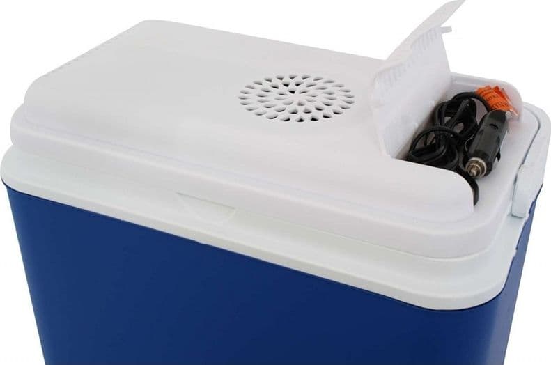 BORSA FRIGO ELETTRICO FRIGORIFERO PORTATILE 22L CAMPEGGIO SPIAGGIA PER CASA AUTO - 4