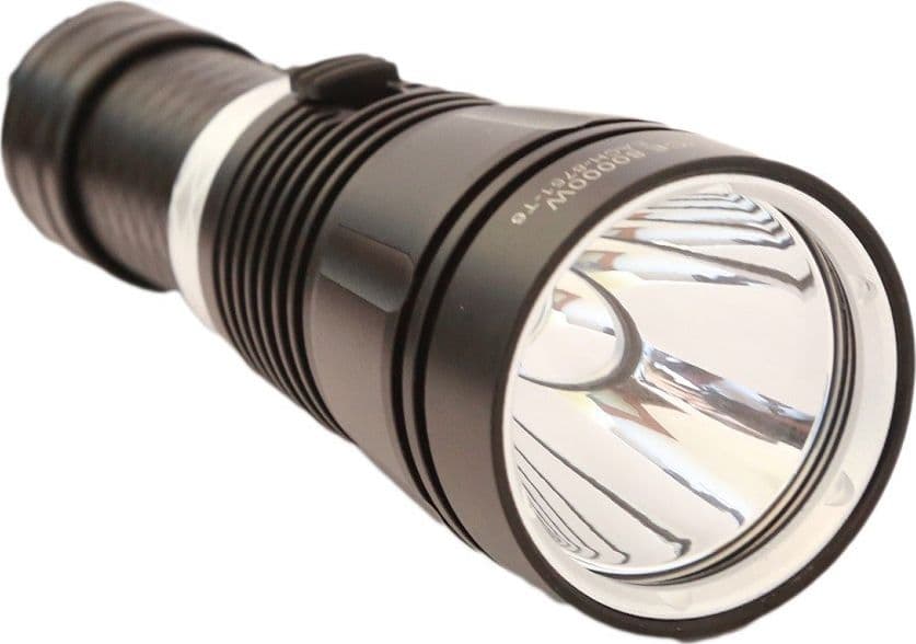 TORCIA LAMPADA SUBACQUEA LED CREE T6 RICARICABILE TATTICA IMMERSIONE BL-8751 - 4