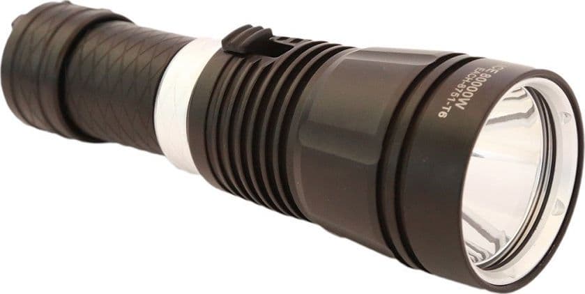 TORCIA LAMPADA SUBACQUEA LED CREE T6 RICARICABILE TATTICA IMMERSIONE BL-8751 - 5
