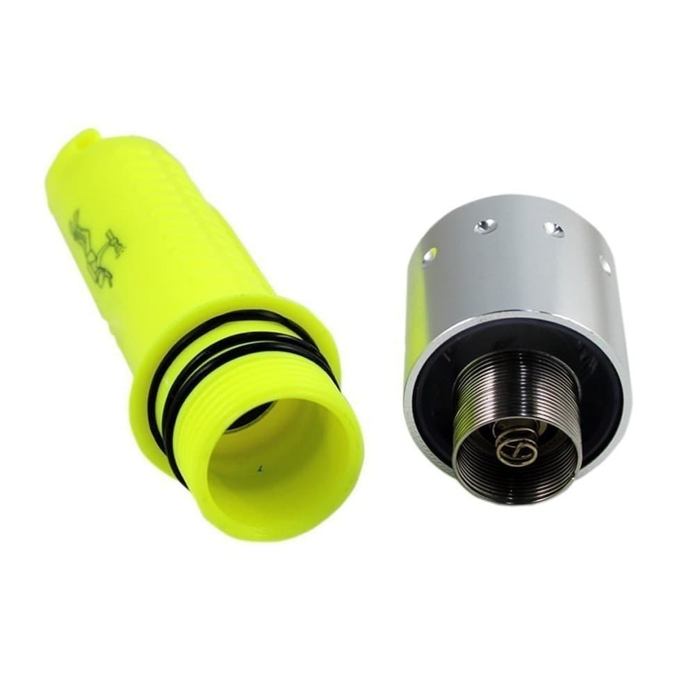 TORCIA LUCE LAMPADA SUBACQUEA IMPERMEABILE DA POLSO LED Q5 FASCIA 260 LM - 4