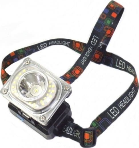 TORCIA LAMPADA FRONTALE LED RICARICABILE 30LED CREE T6 4 FUNZIONI A LITIO - 2