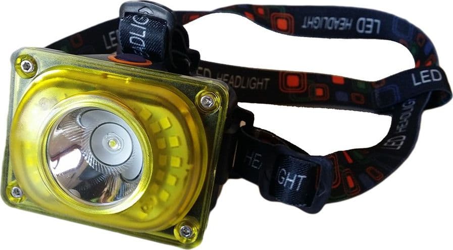 TORCIA LAMPADA FRONTALE LED RICARICABILE 30LED CREE T6 4 FUNZIONI A LITIO - 4