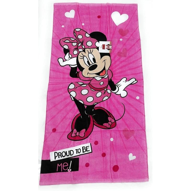 PERSONAGGI DISNEY TELO MARE ASCIUGAMANO SPUGNA COTONE 70x140 - 15