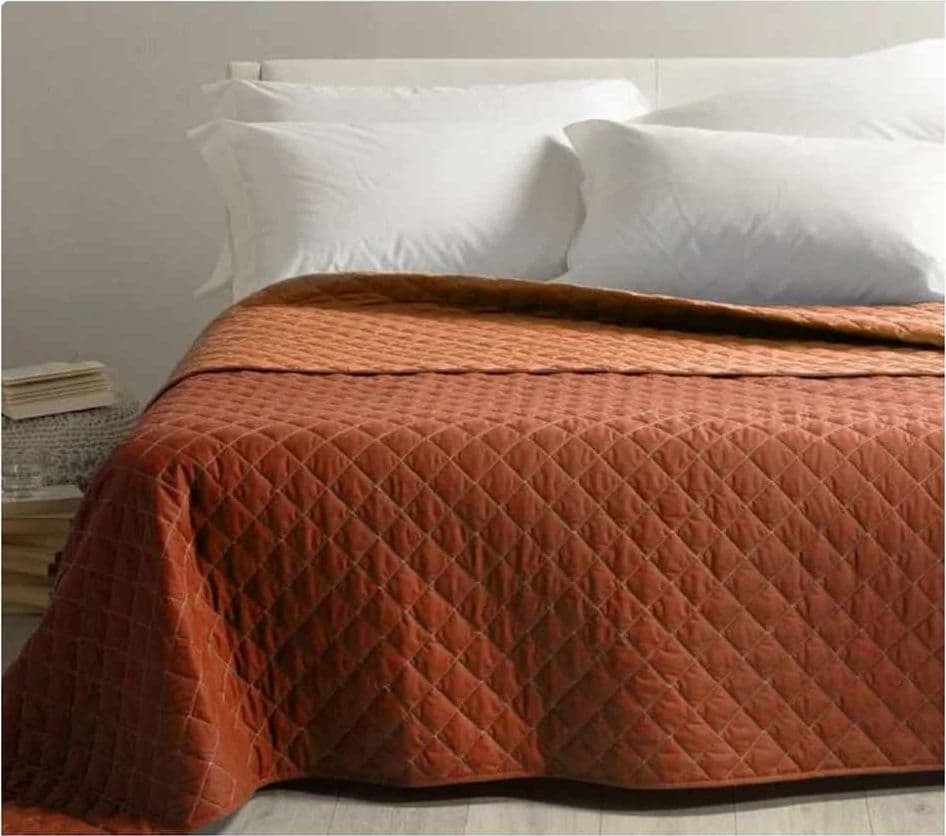 CALEFFI TRAPUNTINO COPRILETTO TRAPUNTATO MIX DOUBLE LETTO MATROMONIALE COTONE - 18