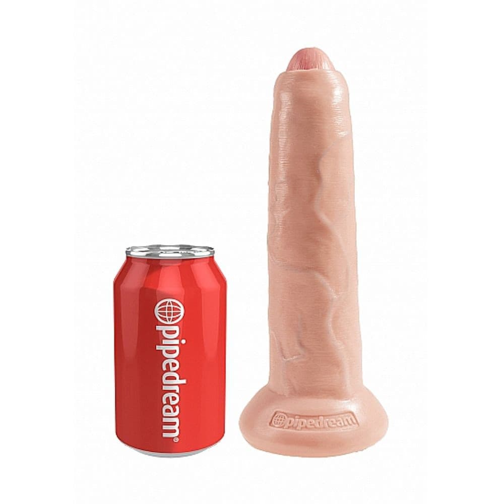 PD5562-21 PIPEDREAM KING COCK 9" UNCUT – FLESH  FALLO REALISTICO NON CIRCONCISO 9" - 2