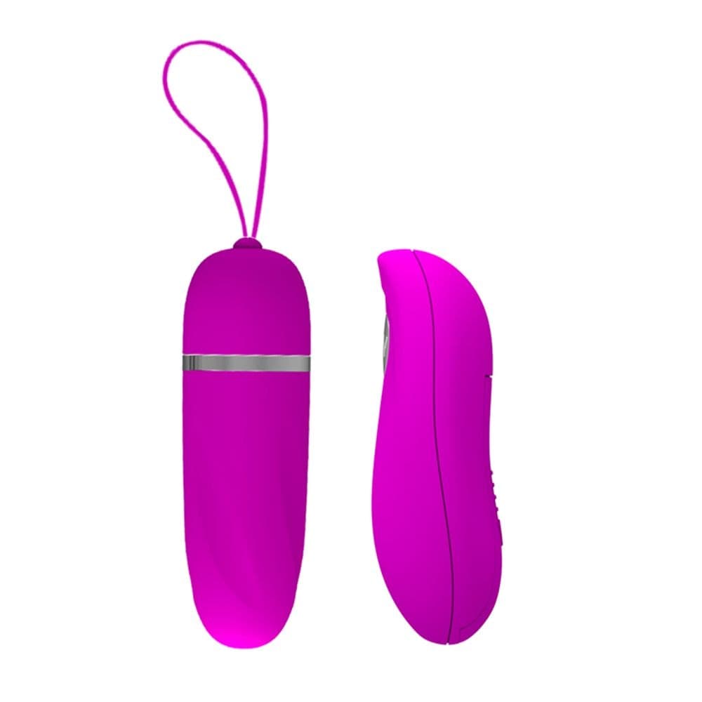 PRETTY LOVE DEBBY OVETTO VAGINALE WIRELESS IN SILICONE VIOLA CON TELECOMANDO 12 FUNZIONI - 5