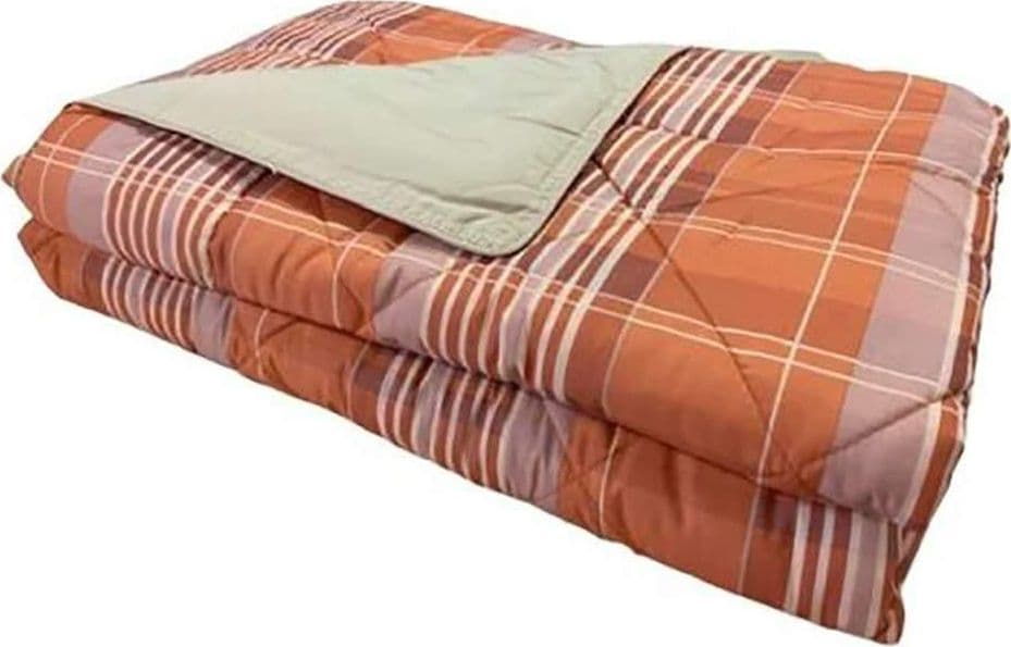 Gabel Foster TRAPUNTINO COPRILETTO Trapuntato 1 Piazza Letto Singolo MICROFIBRA – Arancio – divano