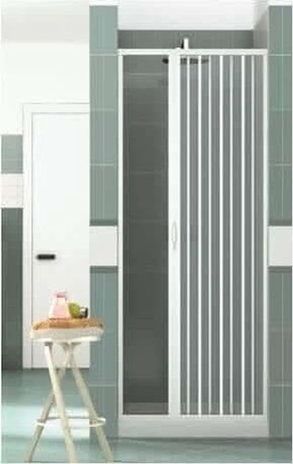 Porta Doccia PVC Nicchia a Soffietto H185 - 3