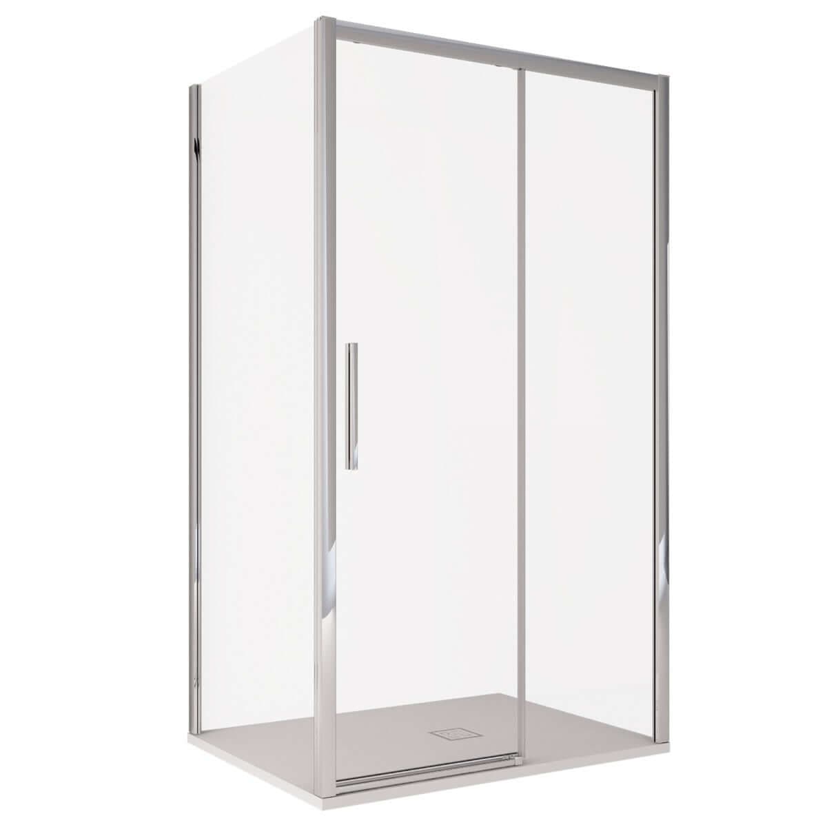Box Doccia Cristallo 6mm Anticalcare Scorrevole H195 - 3