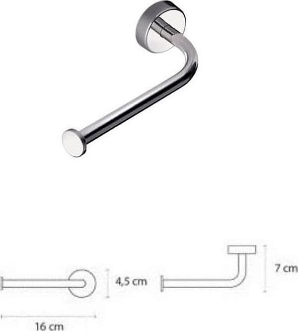 Set Accessori Bagno Vetro Temperato Design Sospeso - 7