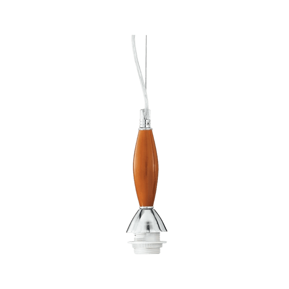 Pendel Legno e Filo Acciaio da Soffitto per Illuminazione Interni - 2