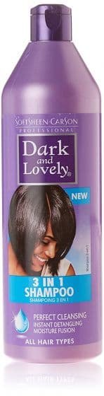 DARK & LOVELY 3 IN 1 SHAMPOO PERFECT CLEANSING INSTANT DETANGLING MOISTURE FUSION 500 ML - 2