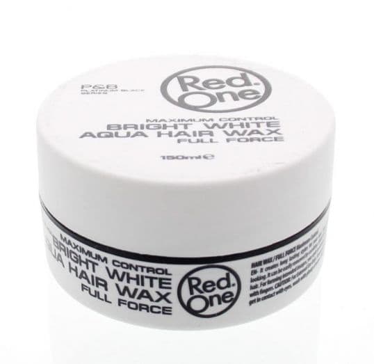 RED ONE AQUE HAIR WAX WHITE 150ML PER CAPELLI . - 2