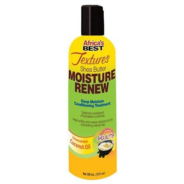 AFRICAS  BEST TEXTURES SHEA BUTTER MOISTURE RENEW DEEP MOISTURE CONDITIONING TREATMENT 355ML - 2