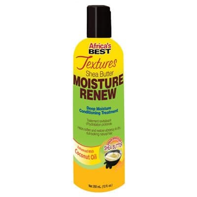 AFRICAS  BEST TEXTURES SHEA BUTTER MOISTURE RENEW DEEP MOISTURE CONDITIONING TREATMENT 355ML - 2