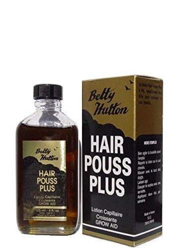 BETTY HUTTON HAIR POUSS GROWTH LOTION 125ML PER CAPELLI . – marrone