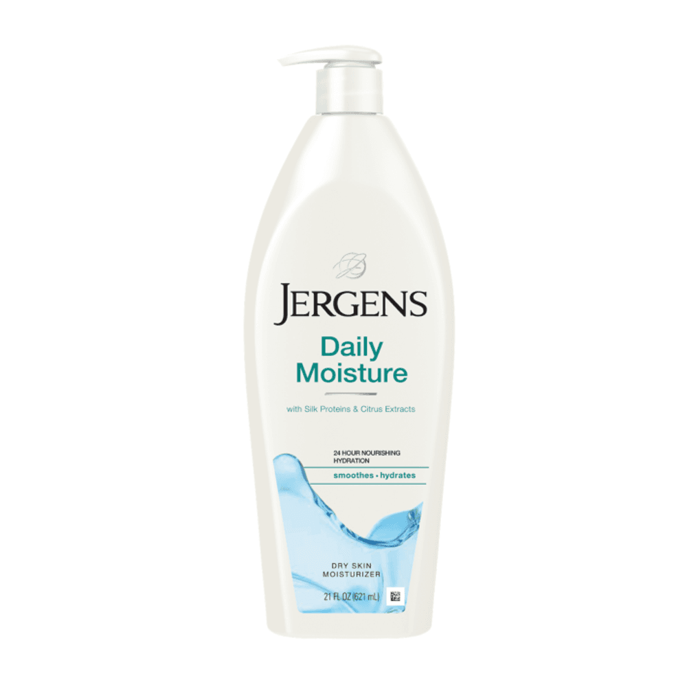 JERGENS CREMA CORPO IDRATANTE PELLE RUVIDA E SECCA DAILY MOISTURE DRY SKIN MOISTURIZER LOITON 621 ML – beige
