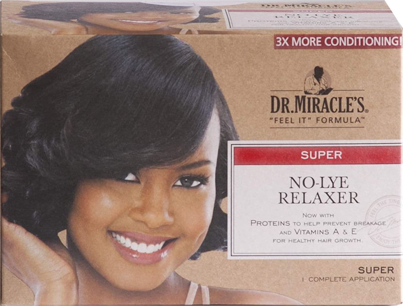DR. MIRACLE'S 'FEEL IT' FORMULA NEW GROWTH NO-LYE RELAXER SUPER