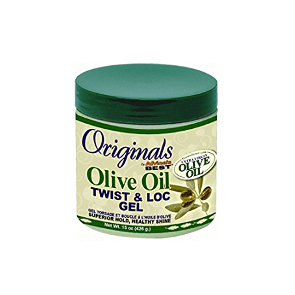 Africa's Best Organics Olive Twist & Loc Gel 428ML PAESE DI ORIGINE USA.
