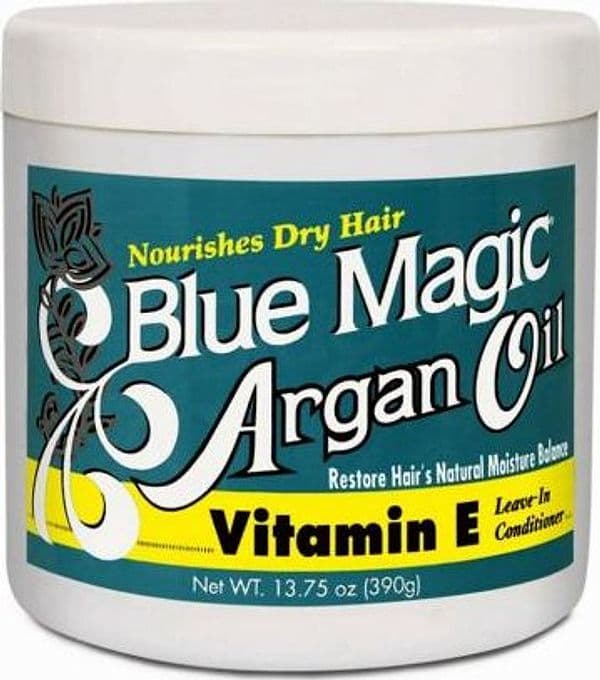 BLUE MAGIC ARGAN OIL NOURISHES DRY HAIR WITH VITAMIN 'E' 390 G
