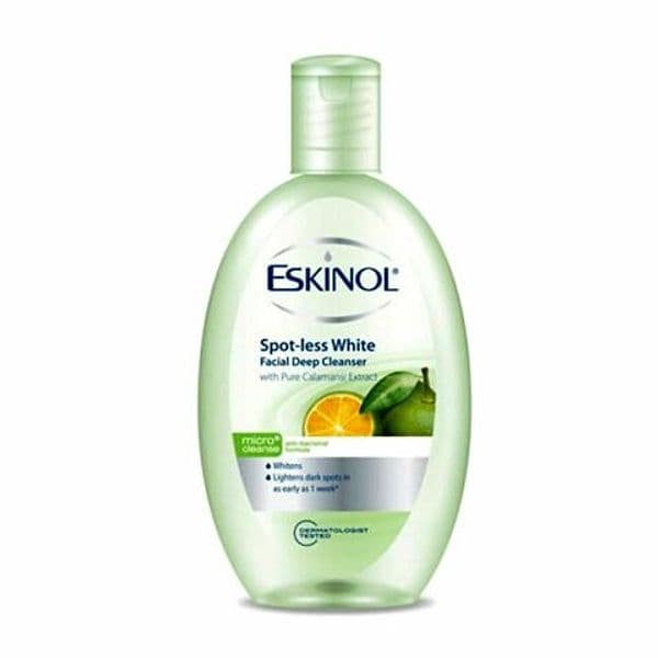 ESKINOL SPOT-LESS WHITE FACIAL DEEP CLEANSER DETERGENTE PROFONDO VISO 225 ML – arancione