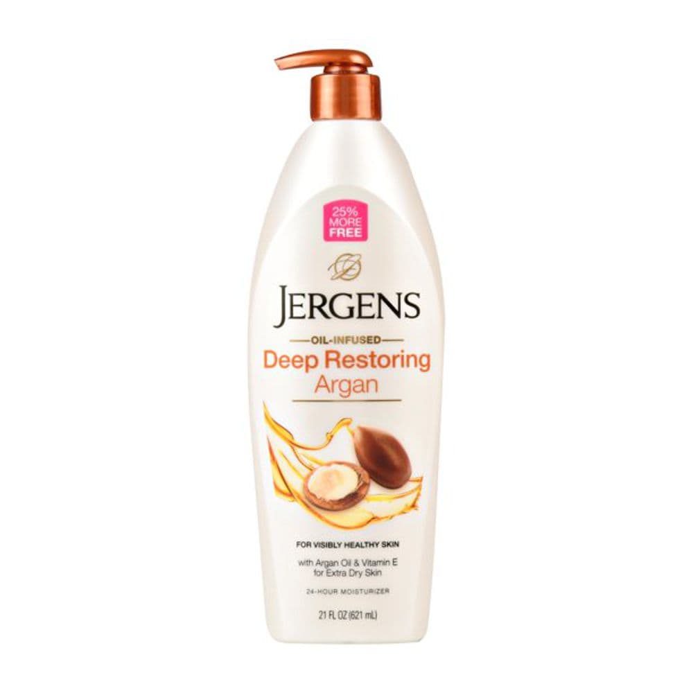 JERGENS DEEP RESTORING ARGAN MOISTURIZER LOTION 621 ML - 2
