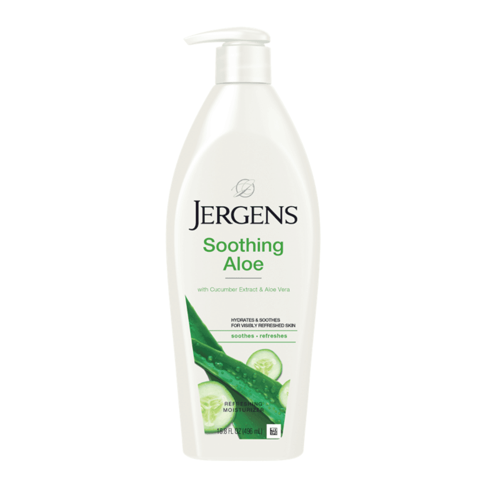 Jergens Soothing Aloe Refreshing Moisturizer Loiton 621 ML PAESE DI ORIGINE USA. - 2