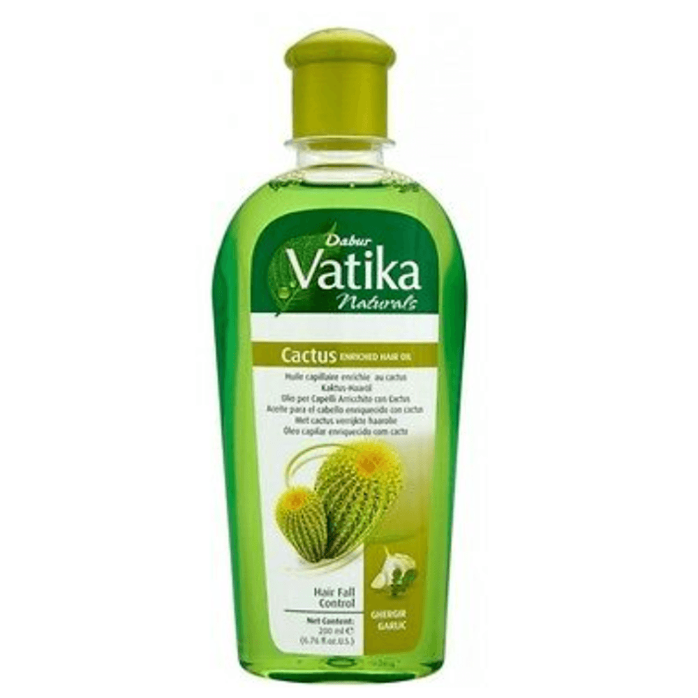 Vatika Wild Cactus Hair Oil 200 ml PER CAPELLI PAESE DI ORIGINE Dabur India Limited. - 2