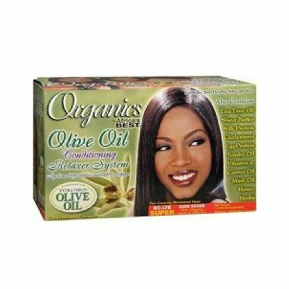 AFRICA'S BEST ORGANICS RELAXER KIT SUPER  STIRAGGIO PER CAPELLI AFRO - 2