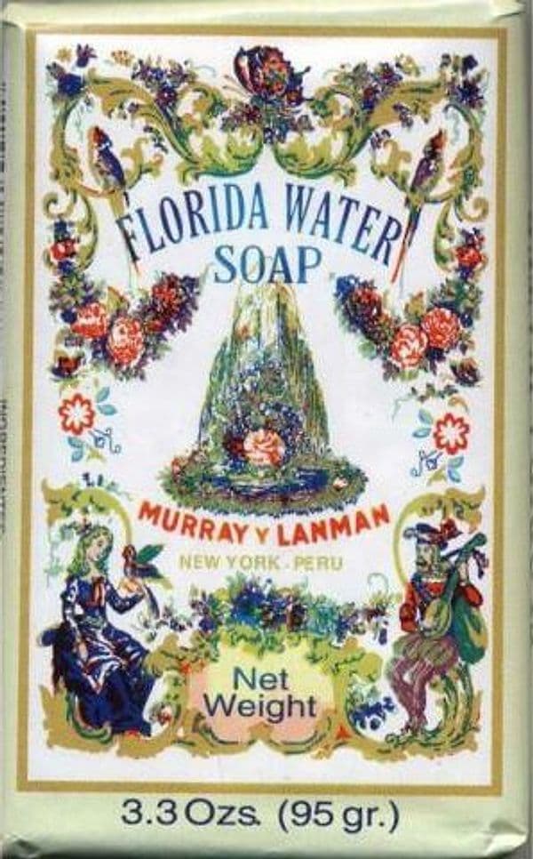 MURRAY & LANMAN SAPONETTA ESOTERICA JABON AGUA FLORIDA 95 G PAESE DI ORIGINE PERU.