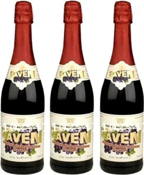 PURE HEAVEN SPARKLING CELEBRATION DRINK RED GRAPE ANALCOLICO 750 ML X 3 PZ – viola