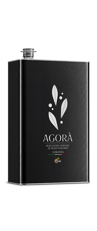 Agorà - Latta di Olio Extravergine di Oliva Italiano da 5 Litri - 4