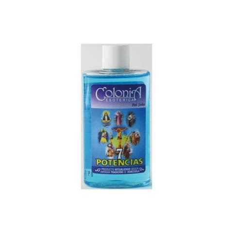 COLONIA ESOTERICA 7 SIETE POTENCIAS 50 ML ESOTERISMO SANTERIA VENEZUELA - 2