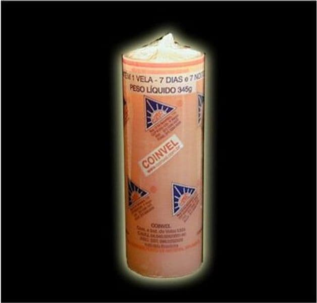 CER046 CANDELA ESOTERICA BRASILIANA SETTE GIORNI ROSA SETE DIAS ROSA
