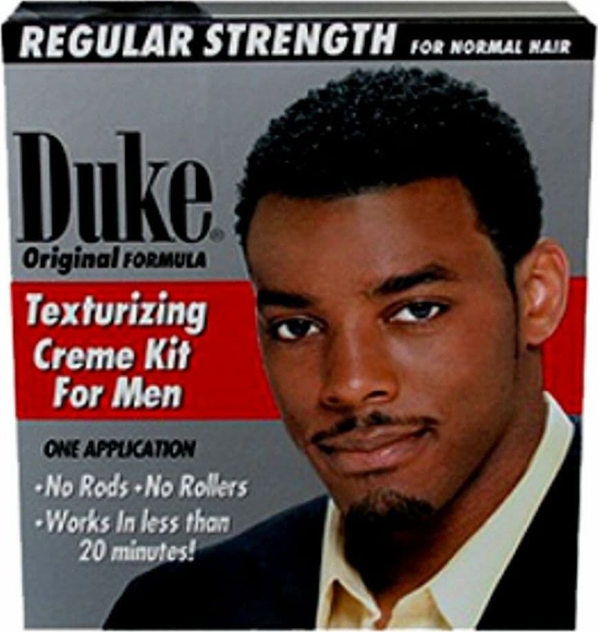 DUKE TEXTURIZING CREME KIT 4 MEN REGULAR STRENGTH FOR NORMAL HAIR 2 APPLICATIONS