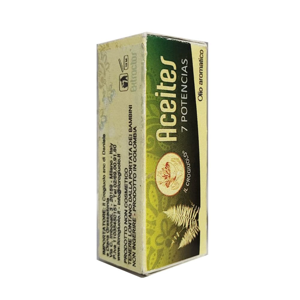 ACEITES OLIO ESOTERICO AROMATICO 7 POTENCIAS SETTE POTENZE ESOTERISMO SANTERIA - 2