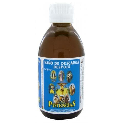 BAŇO DE DESCARGA DESPOJO 7 POTENCIAS 250 ML ESOTERISMO SANTERIA VENEZUELA - 2