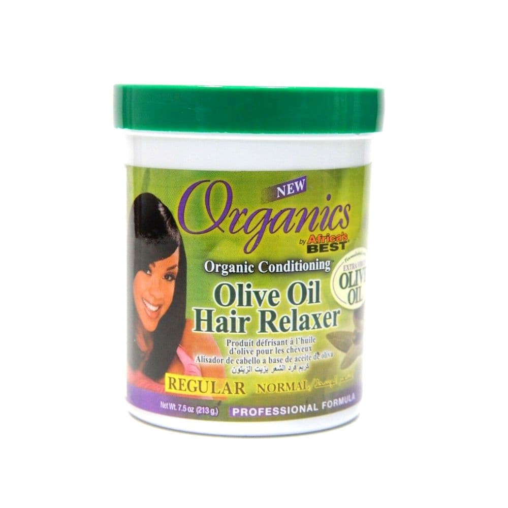 AFRICA's BEST ORGANIC CREAM RELAXER REGULAR 213ML PER RILASSANTS CAPELLI. - 2