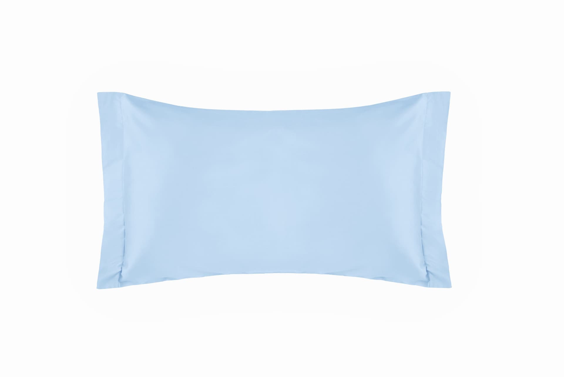 Completo Letto in Raso di puro cotone Azzurro - Vanita di raso