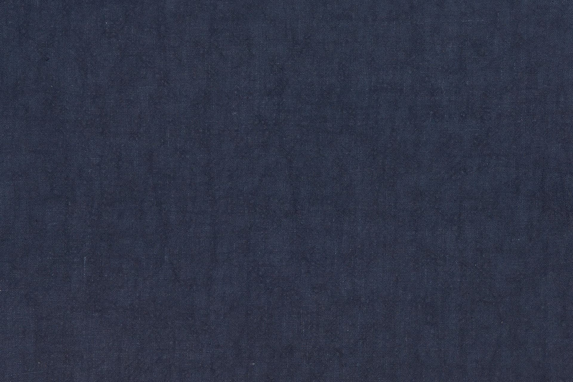 Set di 6 tovaglioli da tavola 45 X 45 CM in 100% puro lino lavato delavè stone washed morbido resistente elegante made in italy BLU NOTTE - 4